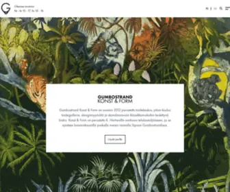 Konstoform.fi(Gumbostrand Konst & Form) Screenshot