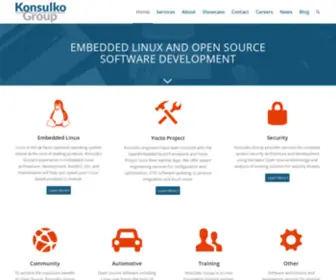Konsulko.com(Embedded Linux) Screenshot