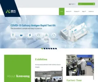 Konsungmedical.com(Konsung Medical Group) Screenshot