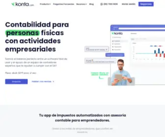 Konta.com(Plataforma de Contabilidad Online) Screenshot