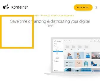 Kontainer.com(Digital Asset Management) Screenshot
