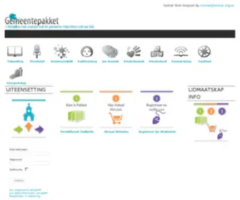 Kontak.org.za(Communitas-e Gemeentepakket) Screenshot