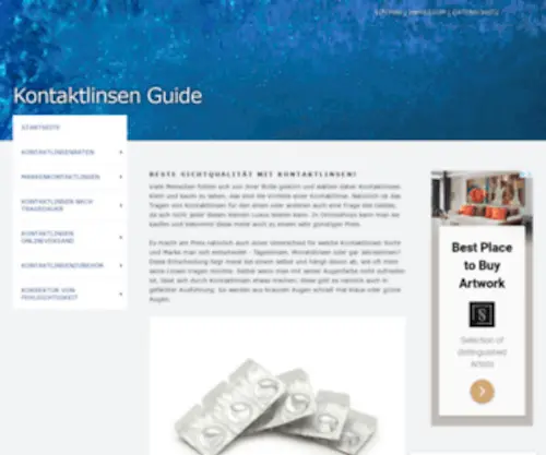Kontaktlinsen-Guide.de(Steht zum Verkauf) Screenshot