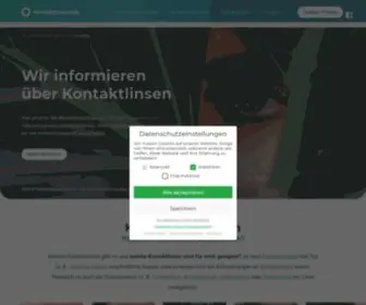 Kontaktlinseninfo.de(Wir) Screenshot