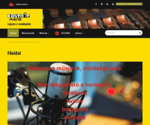 Kontaktradio.hu(Legyen) Screenshot