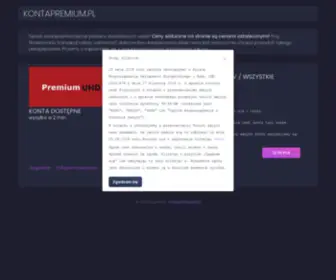 Kontapremium.pl(24/7) Screenshot