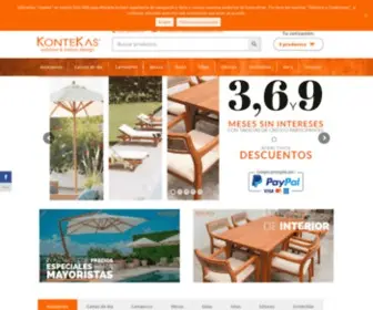 Kontekas.com(Outdoor Design & Living) Screenshot