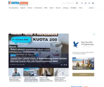 Kontenjateng.com Screenshot