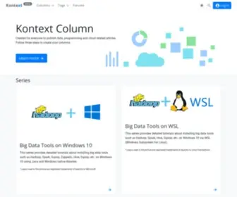 Kontext.tech(Microsoft Azure Web App) Screenshot