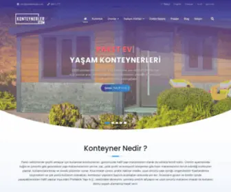 Konteynerevler.com(Konteynerler) Screenshot