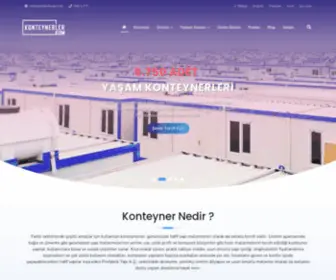 Konteynerler.com(Türkiye'nin Konteyner Üreticisi) Screenshot