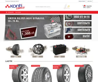 Konti.com.tr(Konti Otomotiv) Screenshot