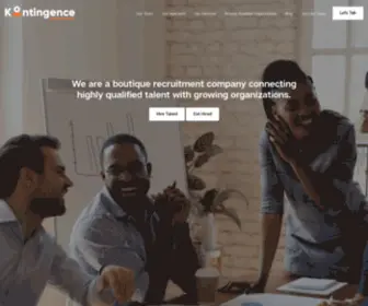 Kontingence.ca(Canadian Recruiting Firms 2022) Screenshot