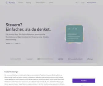 Kontist.com(Banking für Selbständige & Freelancer) Screenshot