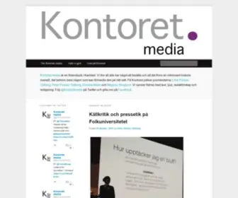 Kontoretmedia.se(Frilansjournalister i Karlstad) Screenshot