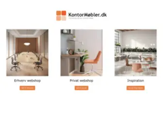 Kontormoebler.dk(Kontormøbler.dk er førende indenfor salg af kontormøbler og kontorindretning) Screenshot