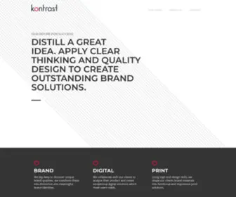 Kontrast.com.au(Kontrast Design) Screenshot