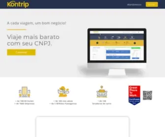 Kontrip.com.br(Kontrip) Screenshot