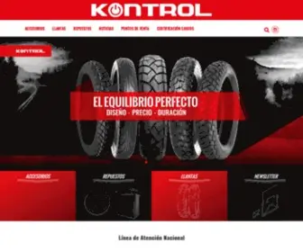 Kontrol.com.co(Accesorios de motocicletas) Screenshot