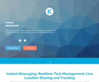 Konum.io(Konum Messenger) Screenshot