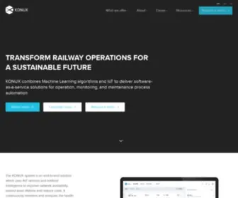 Konux.com(Transform Railway Operations for a Sustainable Future) Screenshot