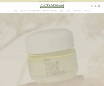 Konvalianaturals.com(Konvalia Naturals) Screenshot