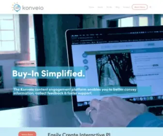 Konveio.com(Konveio) Screenshot