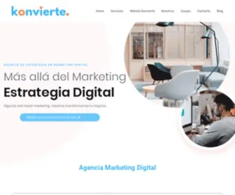 Konvierte.com(Agencia Marketing Digital) Screenshot