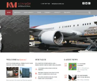Konvoyintl.com(Konvoyintl) Screenshot