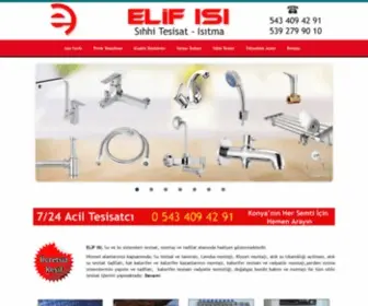 Konyacesmecitesisatci.name.tr(ELİF ISI) Screenshot