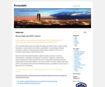 Konyadaki.net(Konyadaki internet siteleri) Screenshot