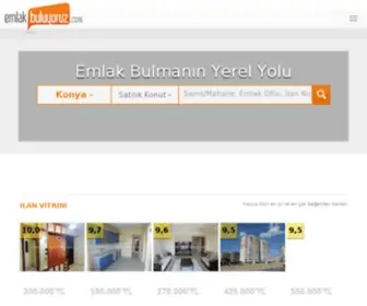 Konyaemlakbul.com(Konya Emlak) Screenshot