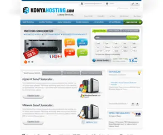 Konyahosting.com(Konya Hosting İnternet Bilişim Hizmetleri) Screenshot