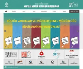 Konyakultur.gov.tr(Konya) Screenshot