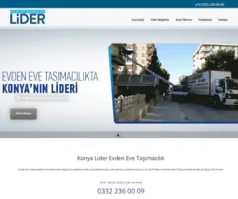 Konyaliderevdeneve.com(Konya Lider Evden Eve Nakliyat) Screenshot