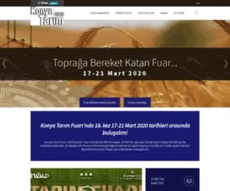 Konyatarimfuari.com(Anasayfa) Screenshot