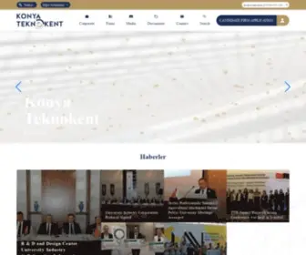 Konyateknokent.com.tr(Konya Teknokent • Teknoloji Geliştirme Bölgesi) Screenshot