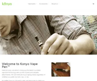 Konyovapepen.com(A Vaporizer Pen for Oil) Screenshot