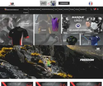 Konystart.com(Vêtement de sport technique personnalisable made in France) Screenshot