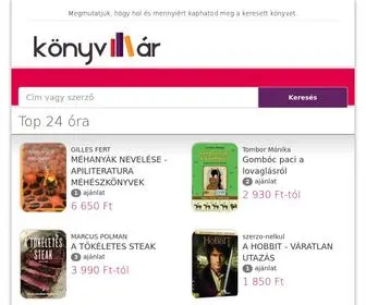 Konyvar.hu(A k) Screenshot