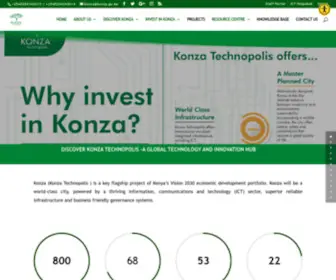 Konza.go.ke(Konza Technopolis) Screenshot