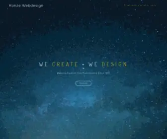 Konze.de(Konze Webdesign) Screenshot