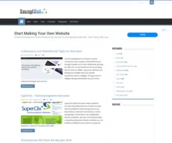 Konzept-Welt.de(Konzepte, Ideen, Tipps) Screenshot
