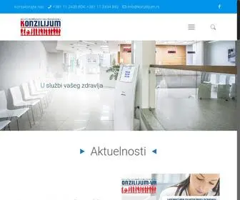 Konzilijum.rs(Zavod za laboratorijsku dijagnostiku) Screenshot