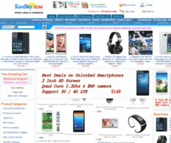 Koobay.com(Best deals on Cheap Smartphones) Screenshot