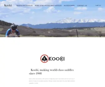 Koobi.com(Bike saddles) Screenshot