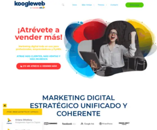 Koogleweb.com(Marketing Digital para Profesionales) Screenshot