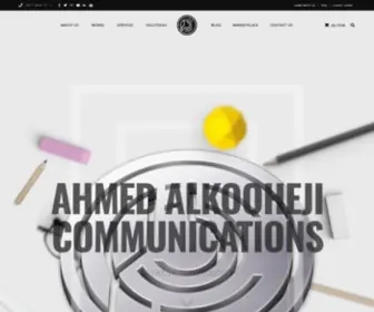 Kooheji.co(Marketing and Creative Agency in Bahrain) Screenshot