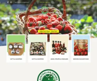 Kookaberry.com.au(Farm fresh jams) Screenshot