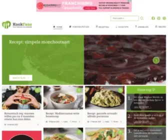 Kookfans.nl(De thuisbasis voor 'food) Screenshot